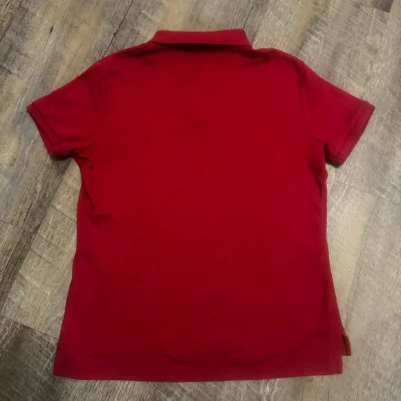 Ralph Lauren Sport Red Polo Shirt Men’s Medium Classic Fit - Picture 2 of 7